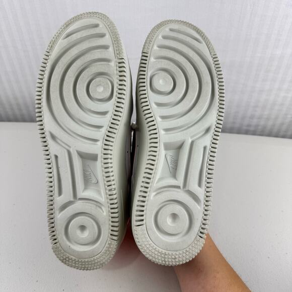 Nike Air Force 1 Sage Low White Leather/Digital Pink Sneakers Women’s 10 EUR 42 - Picture 9 of 10